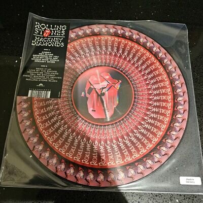 THE ROLLING STONES HACKNEY DIAMONDS ZOETROPE VINYL (NEVER PLAYED)