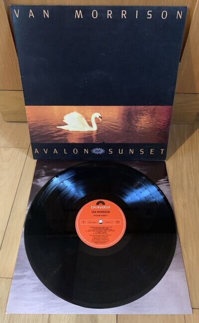 VAN MORRISON - Avalon Sunset- Vinyl LP (1989) - Polydor - 839 262-1 (WA)