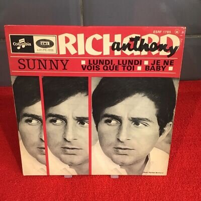 Mod E.P. Richard Anthony - Sunny / Out Of Time + 2 - 1960s French Columbia