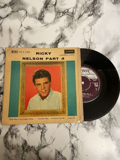 Ricky Nelson Part 4 EP London EX