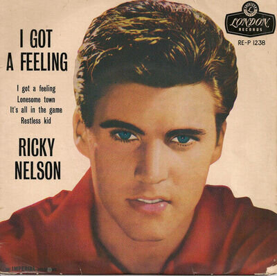 Ricky Nelson - I Got A Feeling Ep (7", EP, Mono)