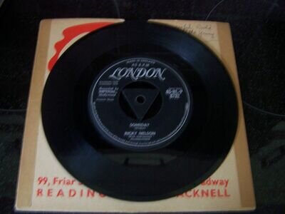 45 RPM /Ricky Nelson I Got A Feeling London 1958 Tri-Centre 7" 45 single