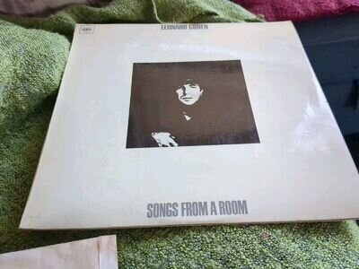 Leonard Cohen Songs From A Room LP vinyl