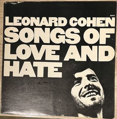 Leonard Cohen - Songs of love and hate (vinyl)