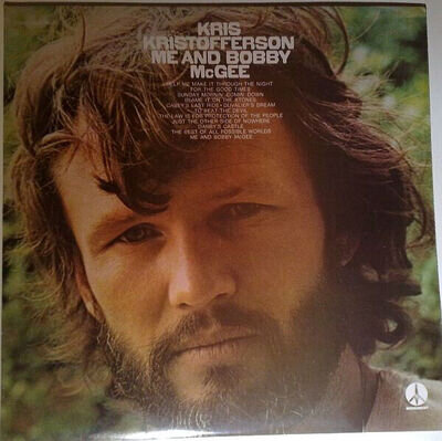 Kris Kristofferson - Me And Bobby McGee LP, Album Monument,Monument LP47