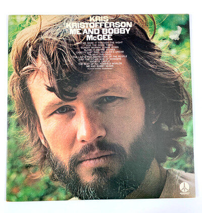 KRIS KRISTOFFERSON - ME AND BOBBIE McGEE - IMPORT - SHOP STOCK. - 1970.