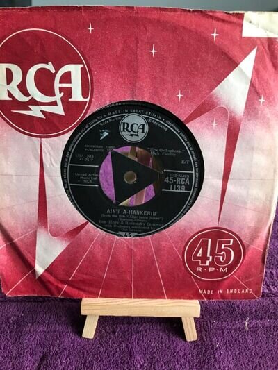 BOB HOPE & ROSEMARY CLOONEY, AIN’T A HANKERIN’ ,7” VINYL, FREE P&P