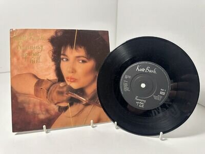 KATE BUSH RUNNING UP THAT HILL VINYL 7" SINGLE EMI UK 1985