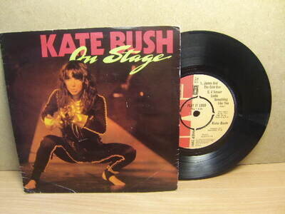 Kate Bush on Stage 1979 four-track 7” EMI 2991 PS