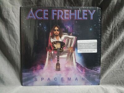 ACE FREHLEY Spaceman Original LP Ltd Edition Silver 180g Vinyl 2018 Near Mint