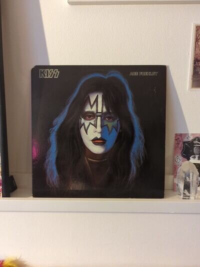 KISS Ace Frehley 1978 Solo Vinyl LP WITH POSTER