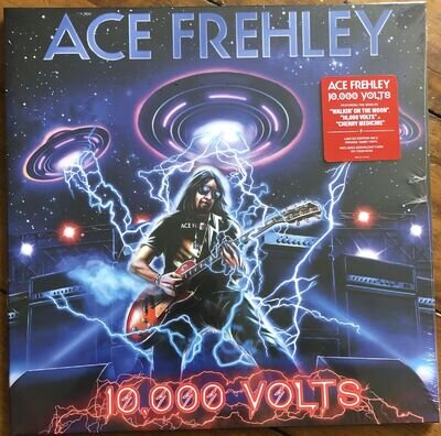 Ace Frehley 10000 Volts Orange Tabby Vinyl Record New Sealed 634164019792