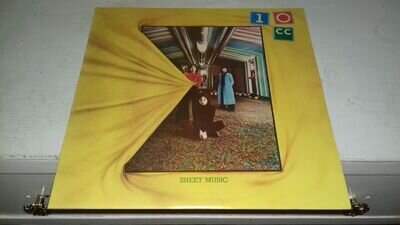 10cc - Sheet Music lp Vinyl - 1st UK Press