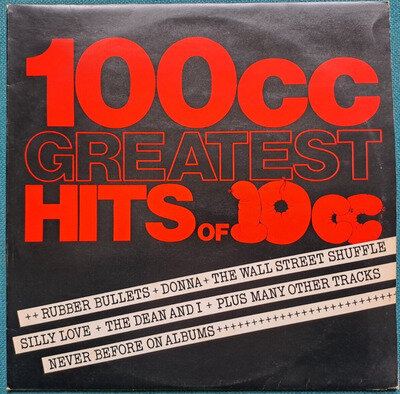 # 100cc - GREATEST HITS OF 10cc - 12" VINYL LP RECORD ALBUM BEST OF 1975 EX+