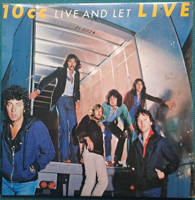 10CC - LIVE AND LET LIVE - UK 1977 12" VINYL GATEFOLD DOUBLE ALBUM RECORD LP EX