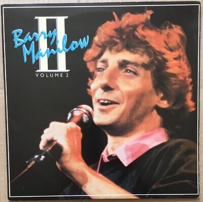 BARRY MANILOW Vol 2 ~ 1983 UK compilation double vinyl LP ~ PLAYTESTED Ex!