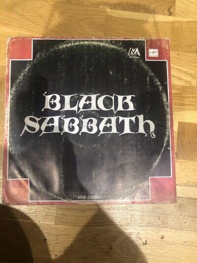 Black Sabbath. First Album. Russian Edition. Really Cool. Bought By Me In Kiev.