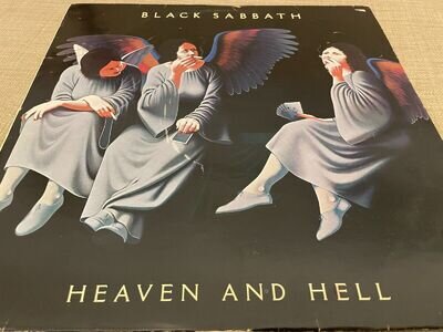 Black Sabbath Heaven and Hell 1980 original 12" vinyl