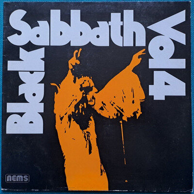 BLACK SABBATH VOL 4 - 12" VINYL LP ALBUM RECORD GATEFOLD PAGE EX+ NEL6005