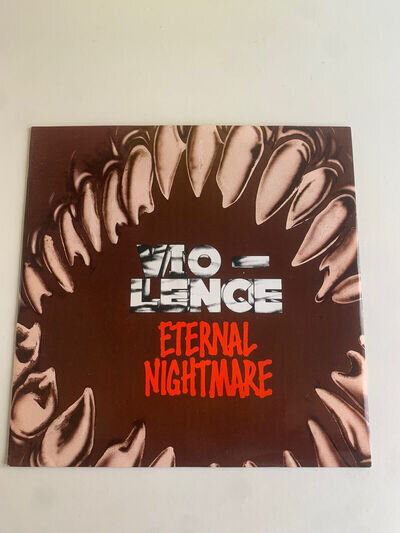 Vio-lence Eternal Nightmare 10” Vinyl Single Record VOMIT 1 1998 Thrash Metal