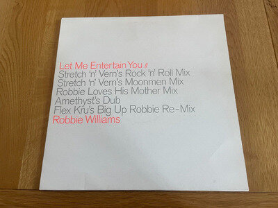 Robbie williams-let me entertain you.double 12" promo