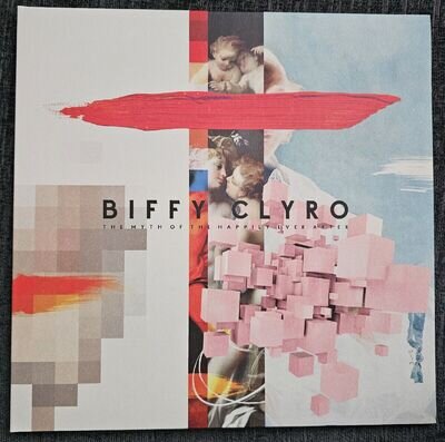 BIFFY CLYRO The Myth of the Happily Ever After LP Red Vinyl + Live CD