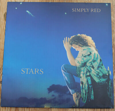 Simply Red, Stars, vintage vinyl LP, 1991, East West Records