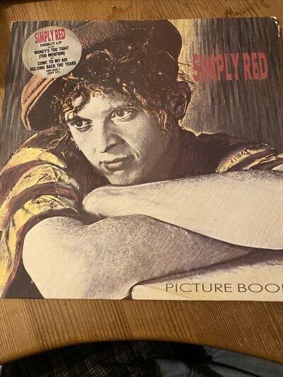 Simply Red, Picture Book, vintage vinyl LP, 1985, Elektra Records