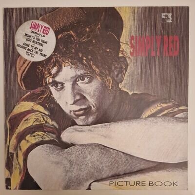 Simply Red Debut Album vinyl 1985 Press Picture Book Great Condition