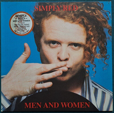 Simply Red - Men And Women - 12" VINYL LP ALBUM RECORD & INNER SLEEVE NEAR MINT