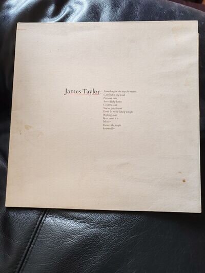 James Taylor greatest hits 12 inch vinyl lp album 1976 gatefold