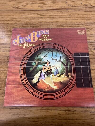 Julian Bream - Sor Grand Sonata OP 25 - Vinyl Record LP