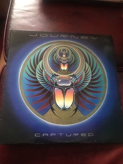 Journey Captured 1981 UK CBS88525 Double Vinyl Near Mint Condition..