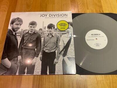 Joy Division atrocity exhibition live in Paris Lp grey vinyl Ex