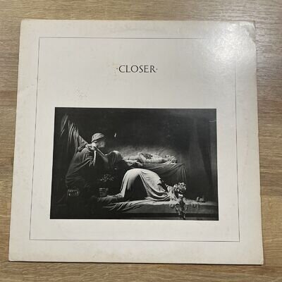 Joy Division. Closer 12" vinyl. Original 1980. OLD BLUE?