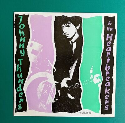 Johnny Thunders And The Heartbreakers Vintage 77 Let Go 12” Vinyl 45