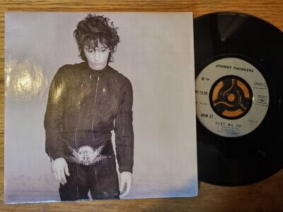 JOHNNY THUNDERS - HURT ME 7" Vinyl Single New Rose 1984