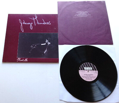 Johnny Thunders - Hurt Me 1983 New Rose France 1st Press LP Textured Cover