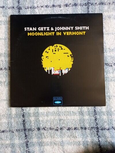 Stan Getz And Johnny Smith. Moonlight In Vermont. Rare 2LP Vogue. Vinyl EX