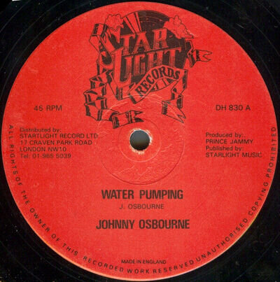 Johnny Osbourne / Wayne Smith - Water Pumping / Music On My Mind (12")