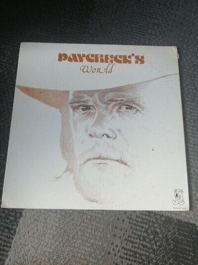 Johnny Paycheck - Paycheck's World LP .. VINYL EX.. SLEEVE VG