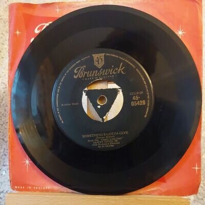 Sammy Davis Jr Something's Gotta Give - Love me or 7" Vinyl Brunswick Records