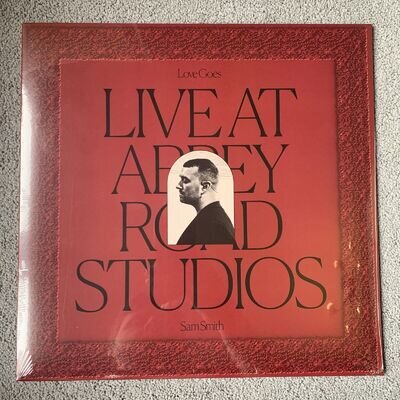 Love Goes: Live at Abbey Road Studios by Sam Smith (Record, 2021) New Sealed