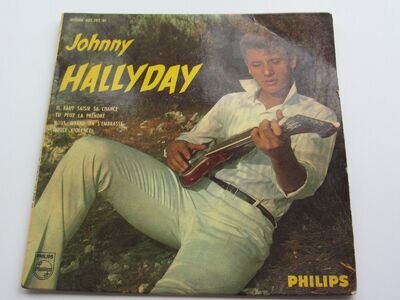 JOHNNY HALLYDAY E.P. NOUS, QUAND ON S'EMBRASSE PHILIPS 432.592 BE