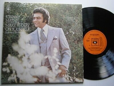 JOHNNY MATHIS: Make It Easy On Yourself (CBS) 1972 LP