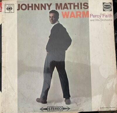 Johnny Mathis Percy Faith Warm VINYL