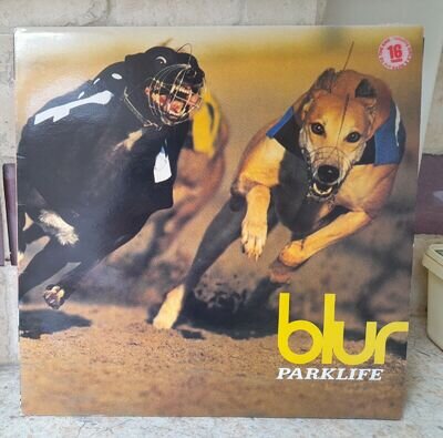 Blur ~ Parklife ~ UK FOODLP10 1994 ~ vinyl LP album record ~ EX/VG+