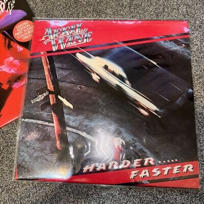 April Wine Harder Fast Rare Vinyl