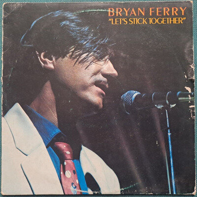 BRYAN FERRY - LET'S STICK TOGETHER - 12" VINYL ALBUM LP RECORD - EX - ROXY MUSIC