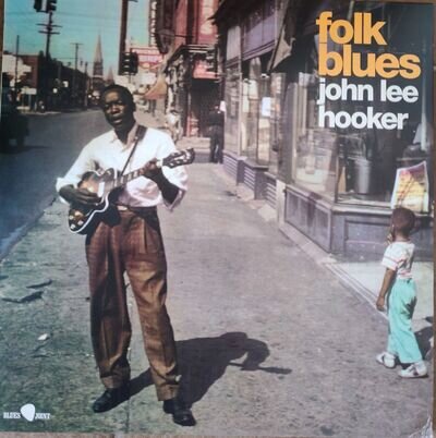 John Lee Hooker Folk Blues VINYL UK Stock